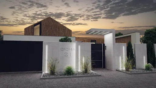 Nowoczesne ogrodzenia betonowe